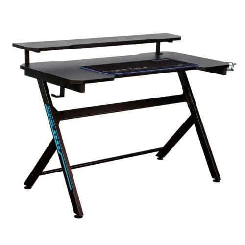VX Gaming Donahue Gaming Desk Black Headphone Hook