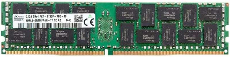 32GB Hynix, PC4-17000, CL15 ECC, Dual Rank 1.2V, DDR4 (2133MHz) SDRAM,