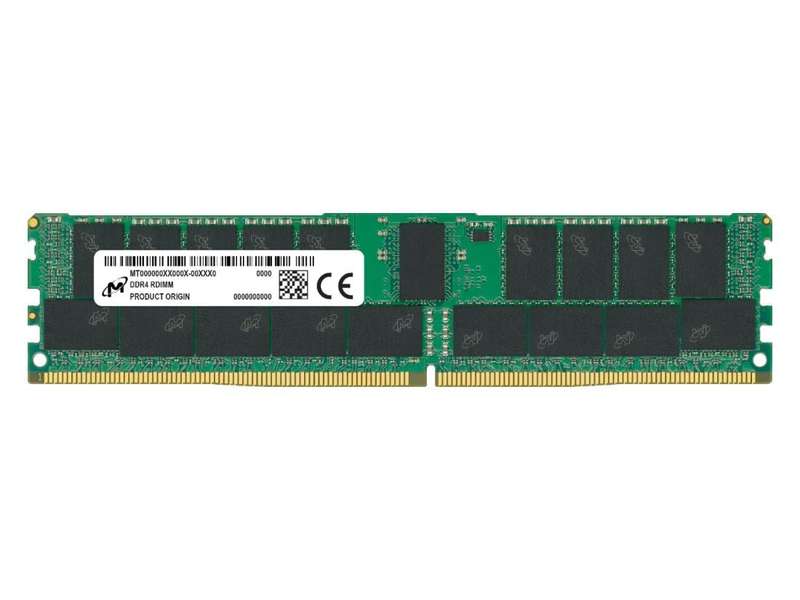 16GB Micron PC4-19200, 2400T-R DDR4 Reg ECC SERVER Memory Module