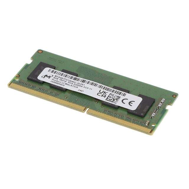 4GB Micron, DDR4-3200Mhz, PC4-25600, 1.2V, 1Rx16, SODIMM, Laptop Memor