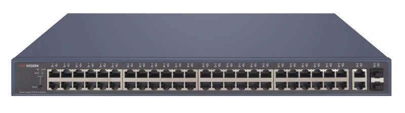 Hikvision L2 Smart Managed 48 Gigabit PoE ports 2 Gigabit RJ45