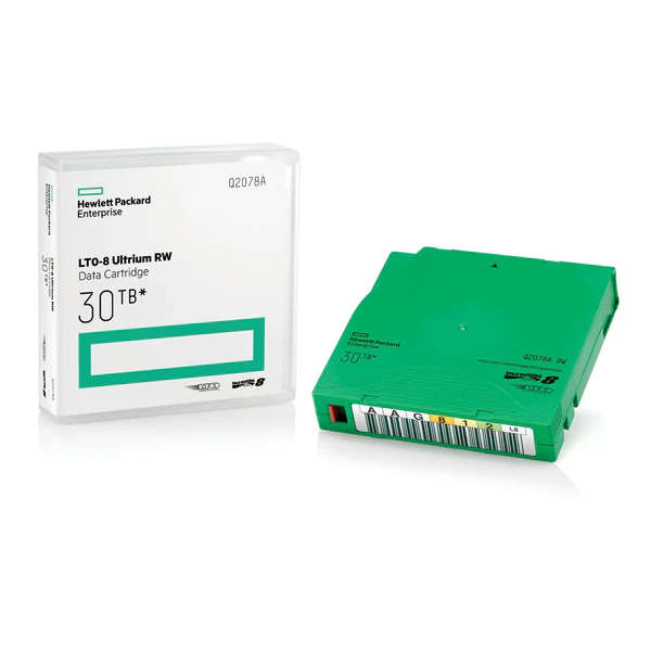 HP LTO-8 Ultrium Data Cartridge (12TB / 30TB)