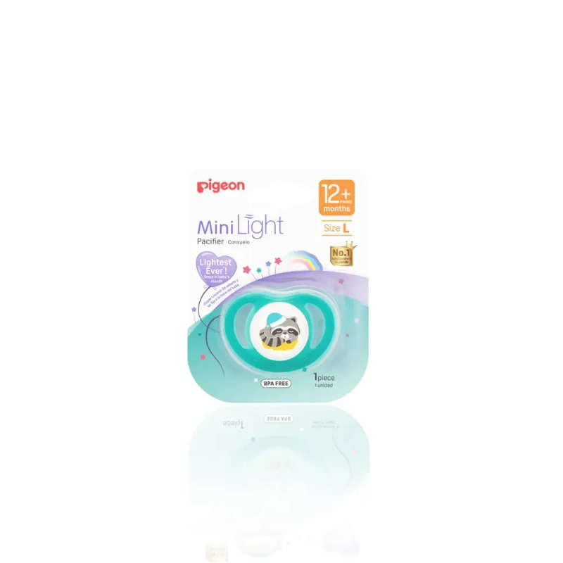 Pigeon - Minilight Pacifier (1 PC) L Raccoon