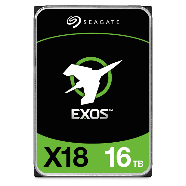 16TB Seagate Exos X18, Enterprise HDD, CMR, 3.5", Hyperscale SATA-6Gbs, 7200 RPM, 512e/4Kn FastFo...