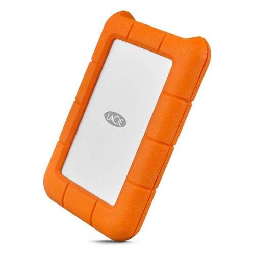2TB LaCie Rugged USB-C External Mobile Drive (OEM Packaged/Not Retail)