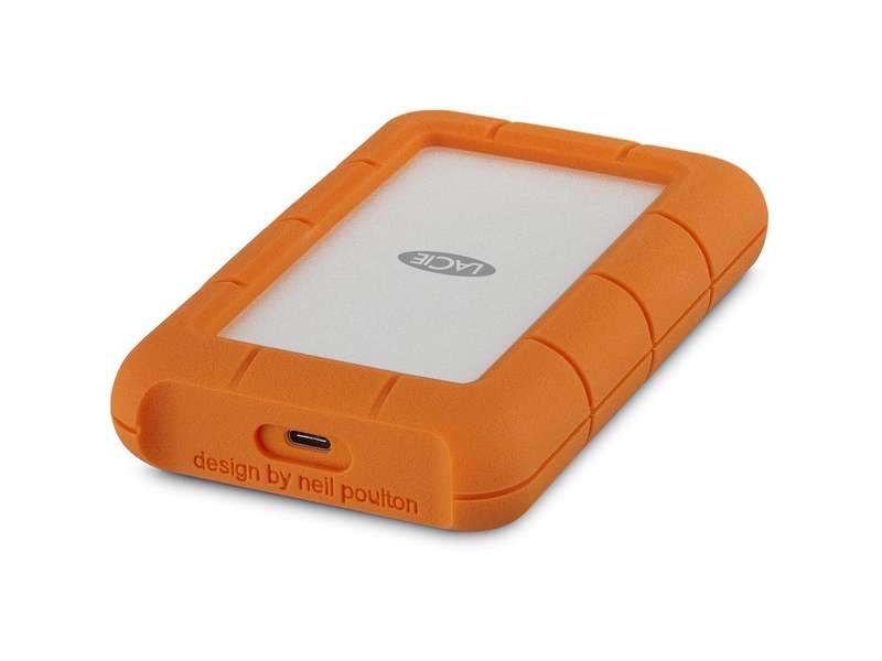 5TB LaCie Rugged USB 3.1 Gen 1 Type-C External Hard Drive (OEM Package