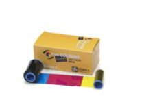 Zebra Card Printer Ribbon, Color-YMCPKO, 200 Images