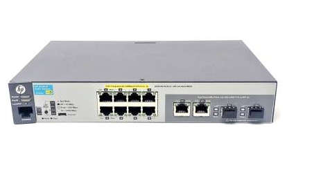 HP 2530 Series 8x 10/100 PoE+ &amp; 2x combo SPF Port Managed Layer 2 Switch