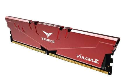 Team T-Force Vulcan Z 16GB DDR4-3200 288pin CL16 1.35V Gaming Memory - Red