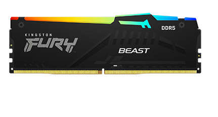Kingston Fury 64GB (2x32GB) Beast DDR5 RGB Memory
