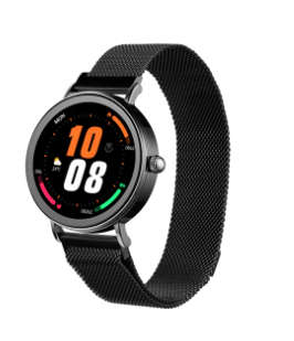 Volkano Valencia Series Ladies Smart Watch - Black
