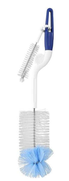 Pigeon 2 in 1 Nylon Bottle &amp; Nipple Brush