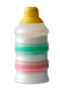Pigeon C208 3-Colour Powdered Milk Container