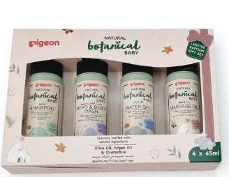 Pigeon - Natural Botanical Baby Travel Set