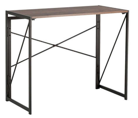 Everfurn SkyBright Folding Desk No Assembly Required Office Desk