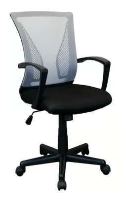Everfurn Simone Mid Back Office Chair White