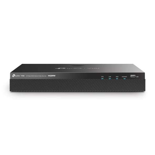 TP-Link VIGI 16 Channel PoE+ Network Video Recorder, 4K HDMI Video Out