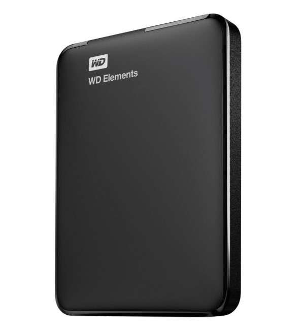 2TB WD Elements 2.5" USB 3.0 External HDD - Black