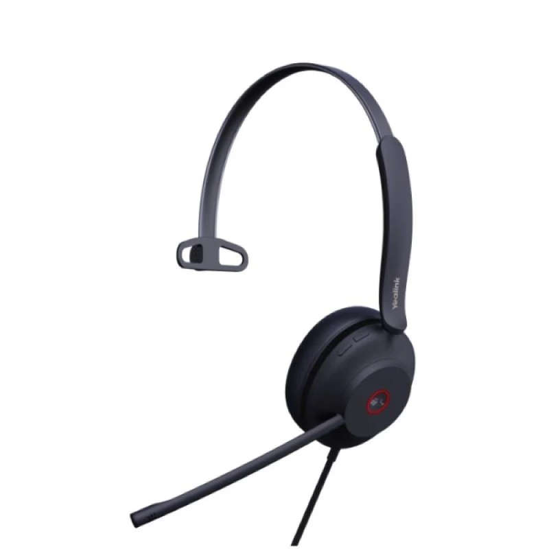 Yealink UH37 Mono USB Headset, USB-C with USB-C/A Adapter, MS Teams Ce