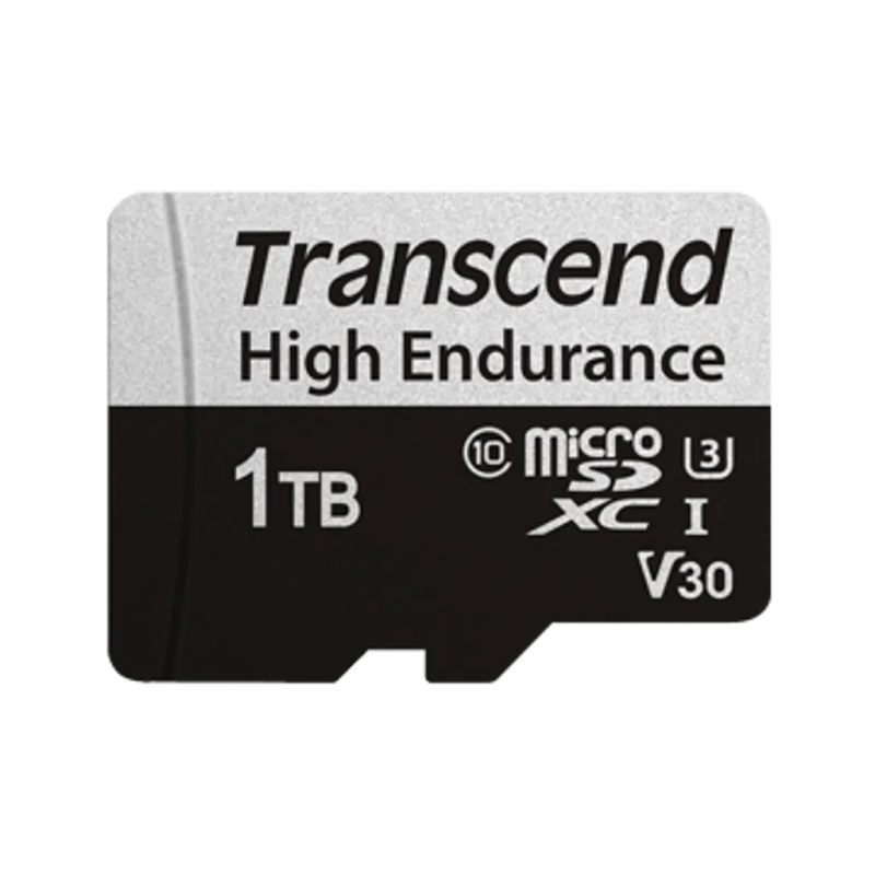 Transcend 350V 1TB High Endurance Micro SDHC U3 V30 Class 10 Card