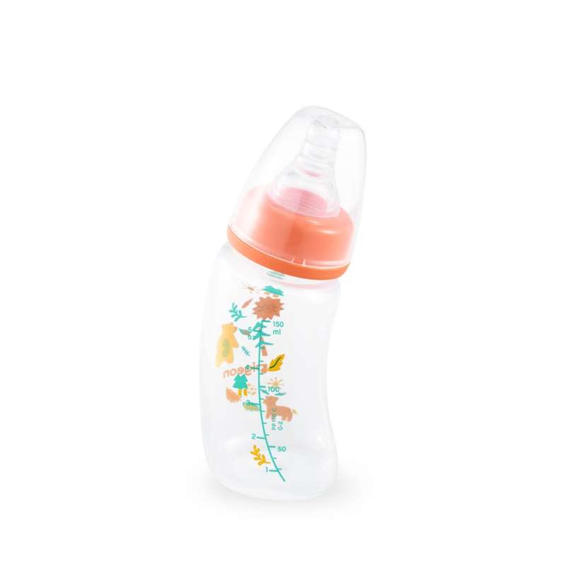 Pigeon - Flexible Curve Baby Feeding Bottle 150ml - Forest
