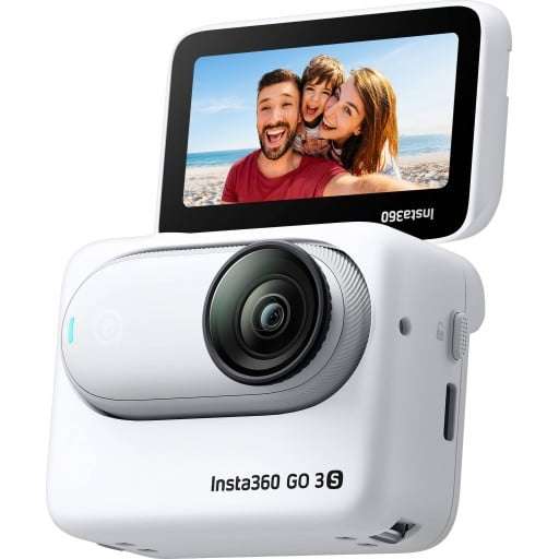 Insta360 GO 3S Standard Edition Arctic White 128GB Action Camera