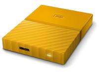2TB Western Digital My Passport 2.5" USB 3.0 Portable Hard Drive, Yellow