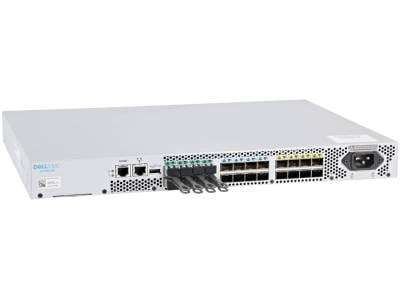 Dell EMC DS-6610 Brocade G610 24 Port 32GB Fibre channel Switch with 8x 16GB SFP modules