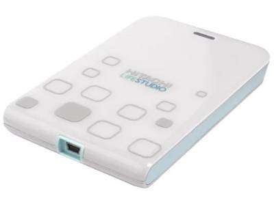 Hitachi LifeStudio Mobile Plus, 500GB, USB 2.0, Portable External HD Drive
