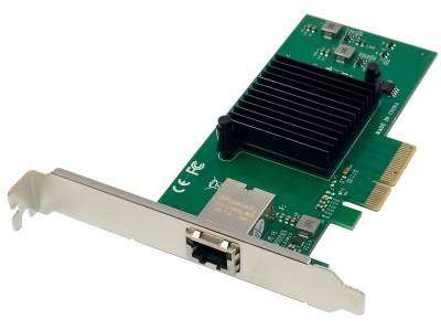 X-Media Single Port 10GbE Gigabit PCI-e x4 Network card, Aquantia AQC107 Chipset Network Card