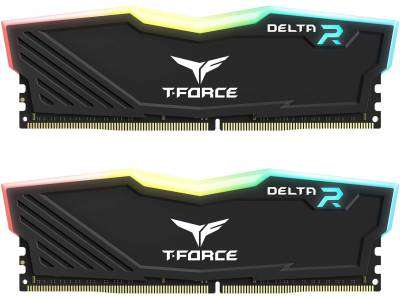 32GB Kit TeamGroup, DDR4-3200Mhz, T-Force, Delta RGB Gaming RAM