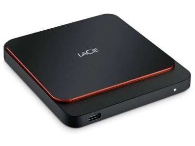 Seagate LaCie 500GB USB-C Portable Solid State Drive