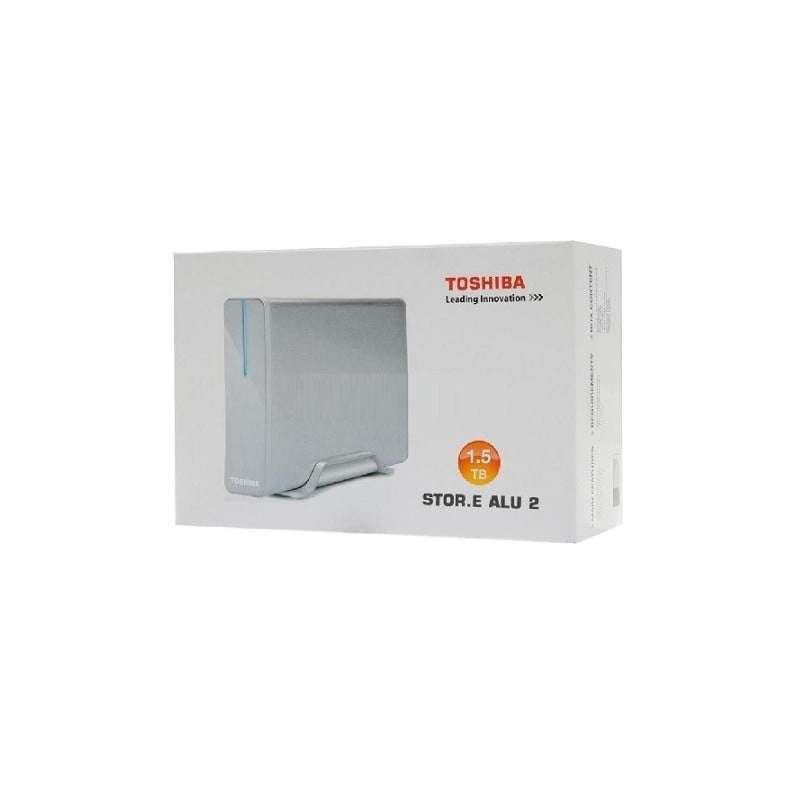 1.5TB Toshiba StorE Alu2 3.5" USB 2.0 External HD, Silver