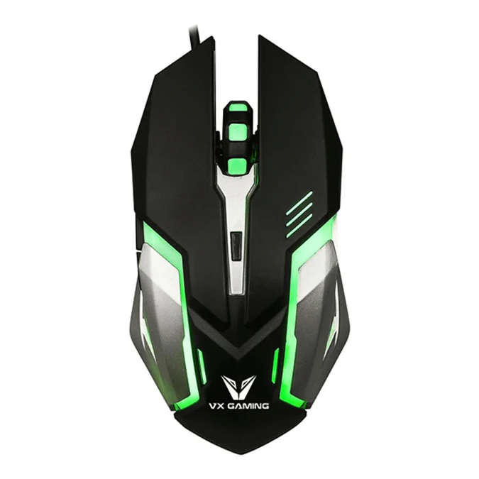 VX Gaming Ranger series Gaming Mouse - Black/Silver