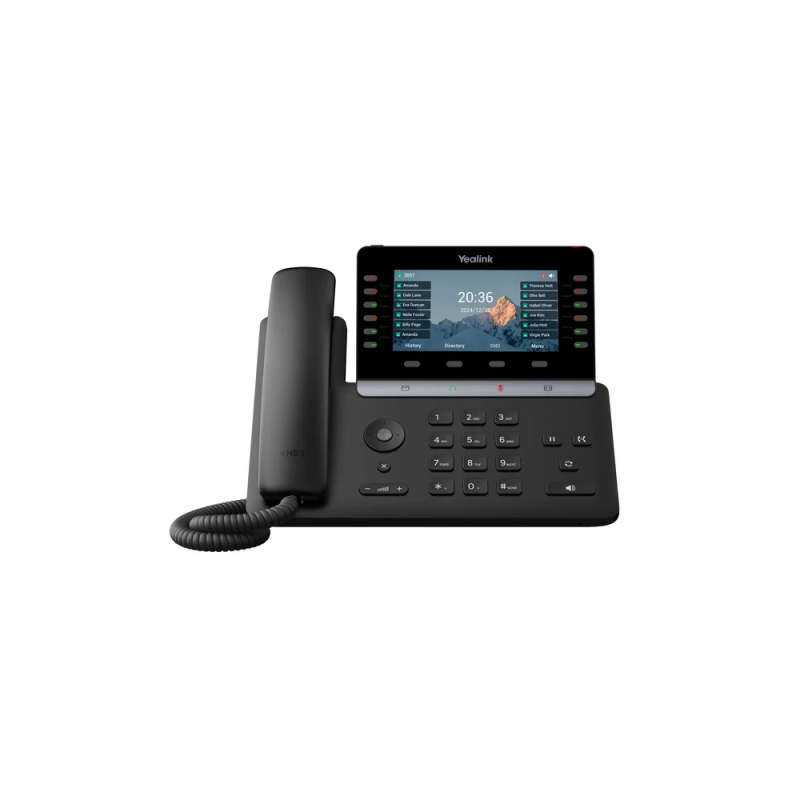 Yealink T85W Prime Business Desktop Phone, Built-in Bluetooth, W-Fi