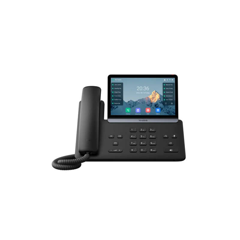Yealink T87W Prime Business Phone, 7" Touch Screen, Built-in Bluetooth