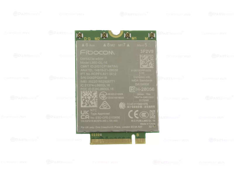 Dell OEM Wireless DW5823e M.2 Mobile Broadband LTE 4G WWAN Card