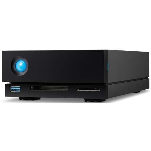 LaCie 1big Dock 4TB 7200RPM USB 3.0 Type-C Black Docking Station External Hard Drive
