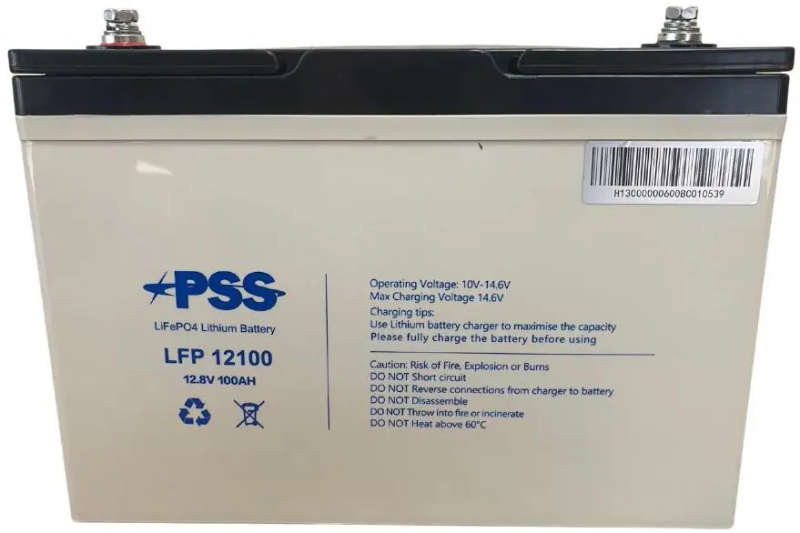Battery - 100A/H, 12V Lithium (LiFePO4)