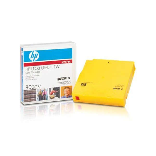C7973AHP LTO-3 Ultrium 400GB / 800GB RW Gold Data Cartridge