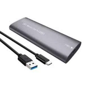 CipherX M.2 NVME (2230 to 2280) SSD, USB3.1, Type-C, SSD Enclosure
