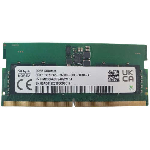 SK Hynix Notebook Memory DDR5 8 GB (Single Channel) Laptop Ram