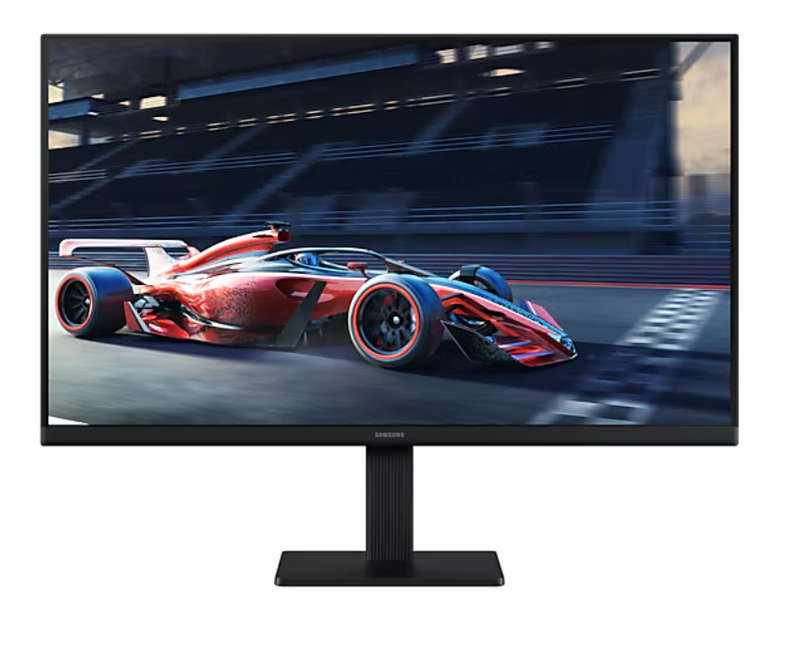 Samsung S30 Flat 24" Monitor with Logitech C270 HD Camera