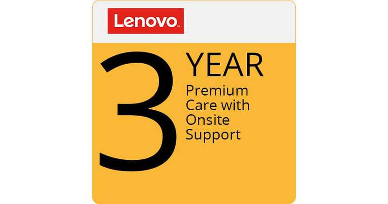Lenovo Ideapad 3YR Premium Care with Onsite Upgrade from a 1YR Courier