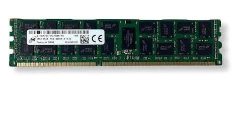 16GB Dell (Micron)- DDR3-1866Mhz- PC3-14900- 2Rx4- RDIMM- ECC Registered- 1.5V-Server Memory RAM