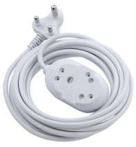 Ellies BTB Heavy Duty Extension Lead-20M-WT