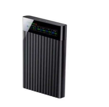 CipherX 2.5" SFF SATA to USB 3.0/3.1/3.2 Type C- (up to 9.5mm) w\LCD Display Screen- SATA HDD/SSD...