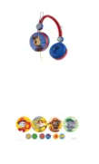 Paw Patrol Auxiliary Headphone with Stickers - Chase