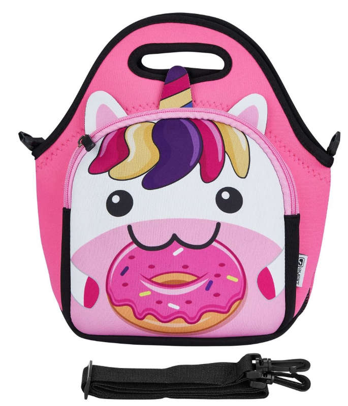 Quest Neoprene Lunch Bag Unicorn Donut