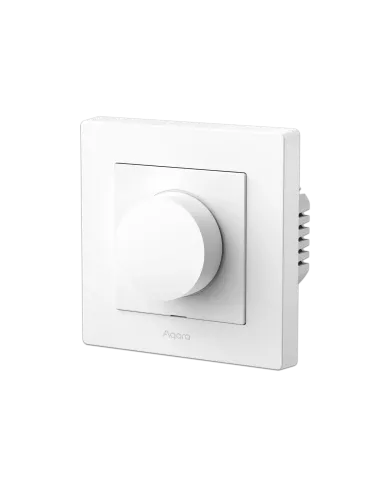 Aqara Dimmer Switch H2 EU 2 in 1 With Neutral &amp; No Neutral (White) | AQ-CTRL-DIM-SW-WALL-W